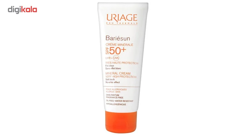 کرم ضد آفتاب اوریاژ سری Bariesun مدل Mineral حجم 50 میلی لیتر