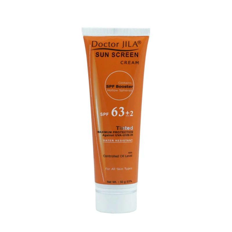 کرم ضدآفتاب دکتر ژیلا مدل Tinted با SPF63، حجم 50میلی‌لیتر