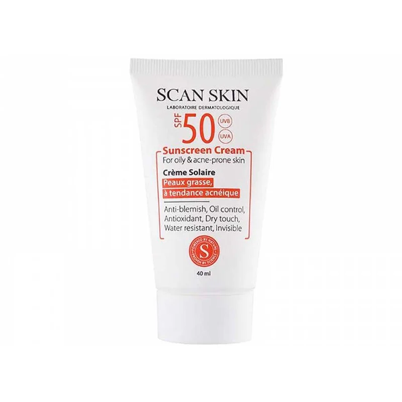 کرم ضدآفتاب اسکن اسکین مدل Anti Blemish، حجم 40 میلی‌لیتر